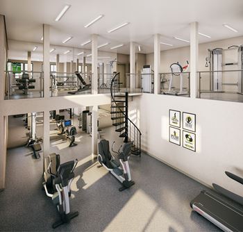 Fitness center open 24-hours offers state-of-the-art life fitness™ cardio and weight equipment
